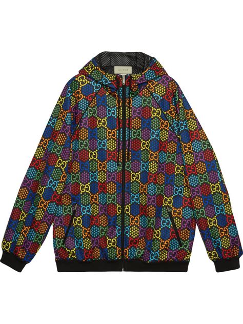 gucci psychedelic hood|Gucci 2020 GG Psychedelic Hooded Jacket .